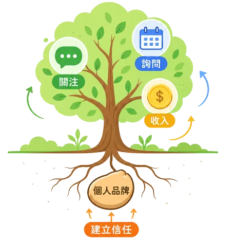 個人創業者用數位名片、個人品牌頁與 AI 設計打造個人品牌